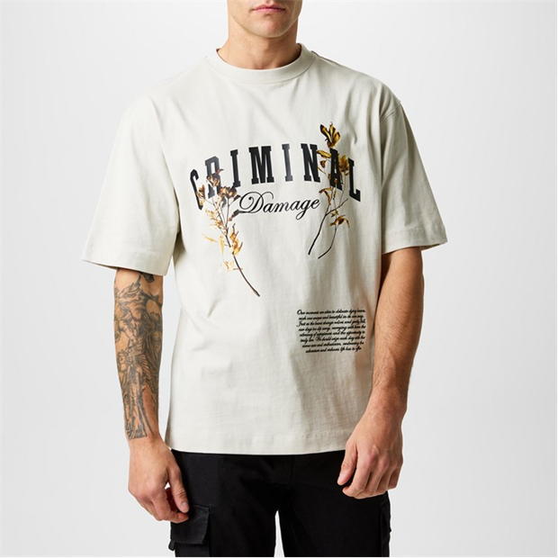 Tricou Criminal Damage GOL 99 maro deschis