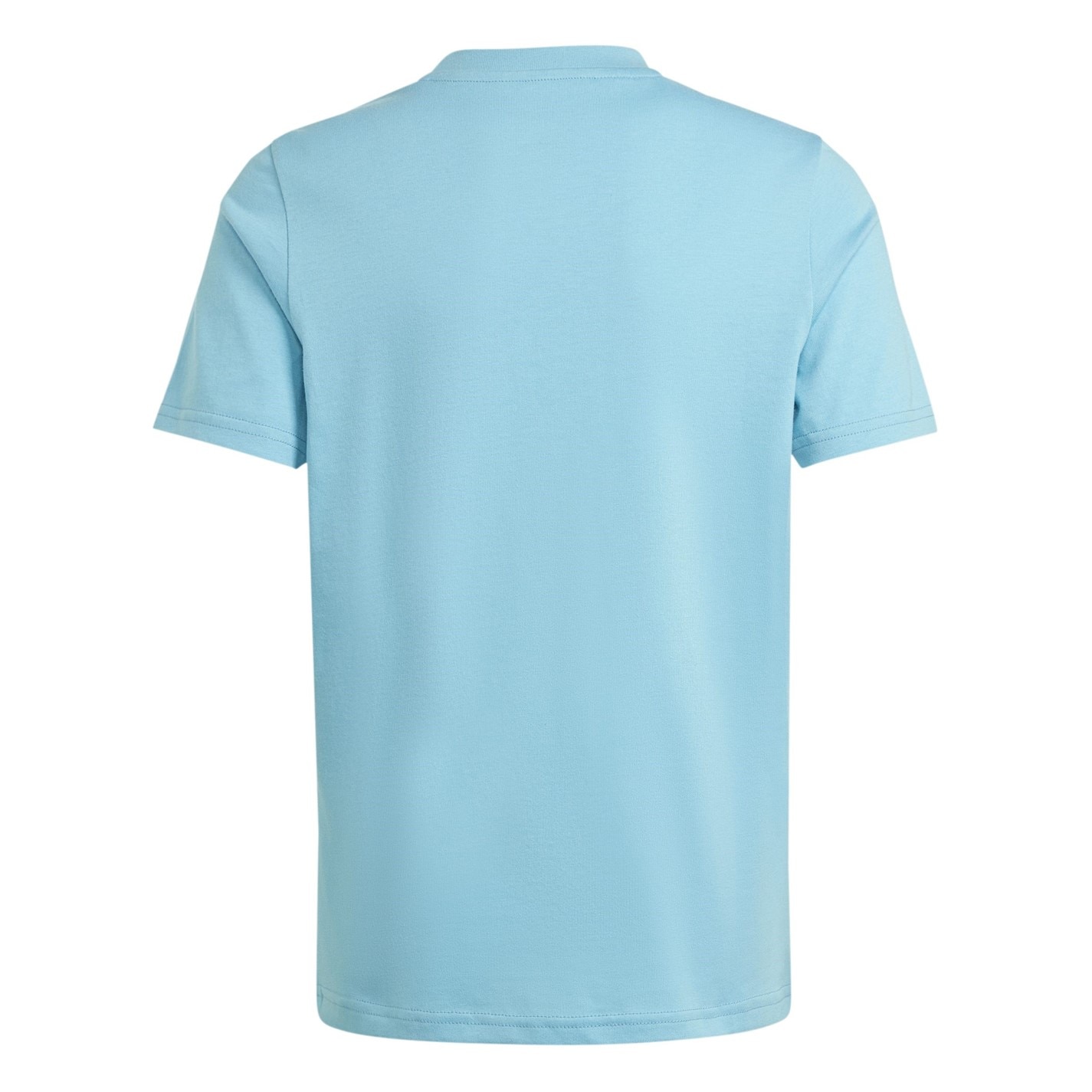 Tricou cu imprimeu adidas pentru copii albastru aqua