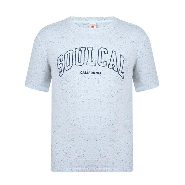 Tricouri Tricou cu imprimeu SoulCal - pentru Barbati alb