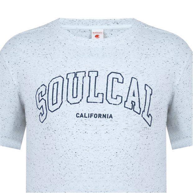 Tricouri Tricou cu imprimeu SoulCal - pentru Barbati alb