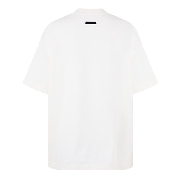 Tricou cu logo FEAR OF GOD -Shirt crem