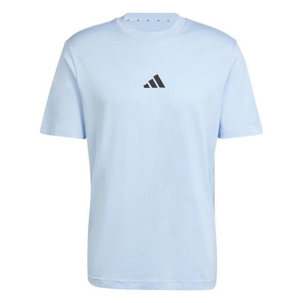 Tricou cu logo grafic adidas pentru Barbati glow albastru sl