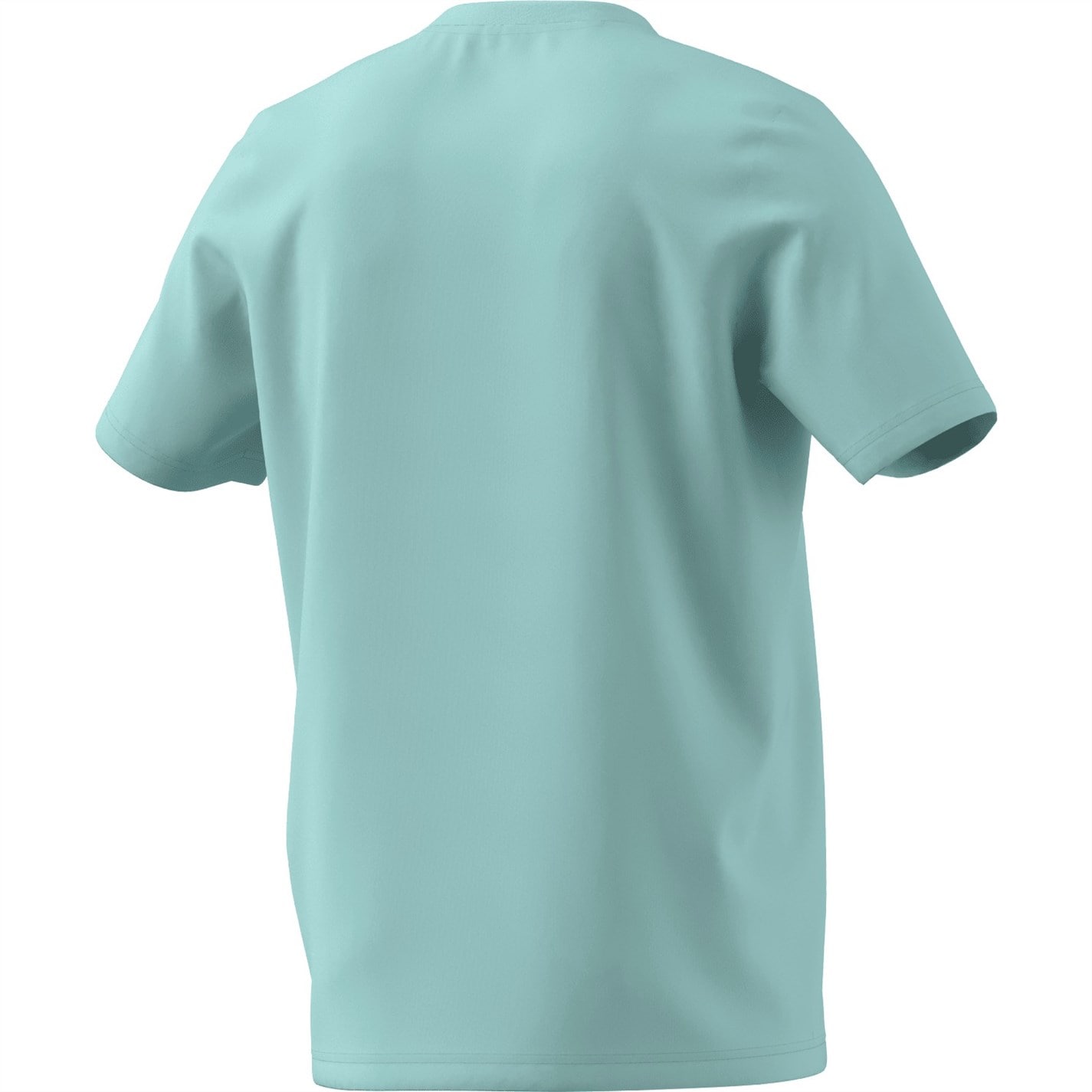 Tricou cu logo grafic adidas pentru Barbati semi alb albastru aqua