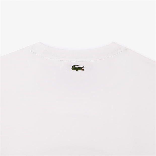 Tricou cu logo Lacoste Lacoste alb sorrel