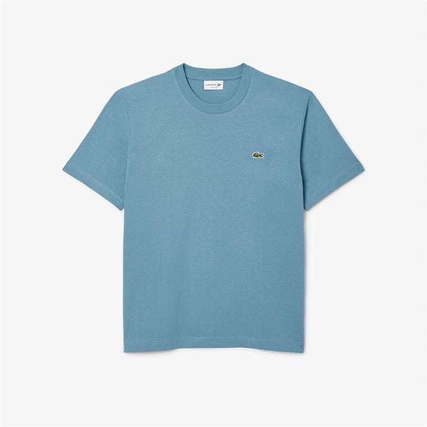 Tricou cu logo Lacoste Small -Shirt albastru hd9