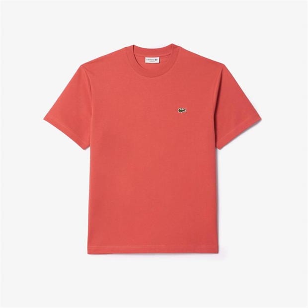 Tricou cu logo Lacoste Small -Shirt rosu zv9