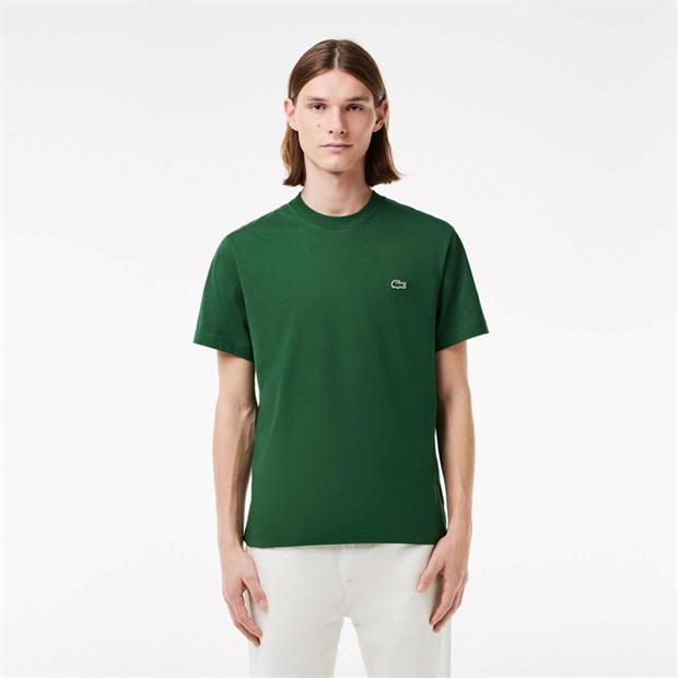 Tricou cu logo Lacoste Small -Shirt verde