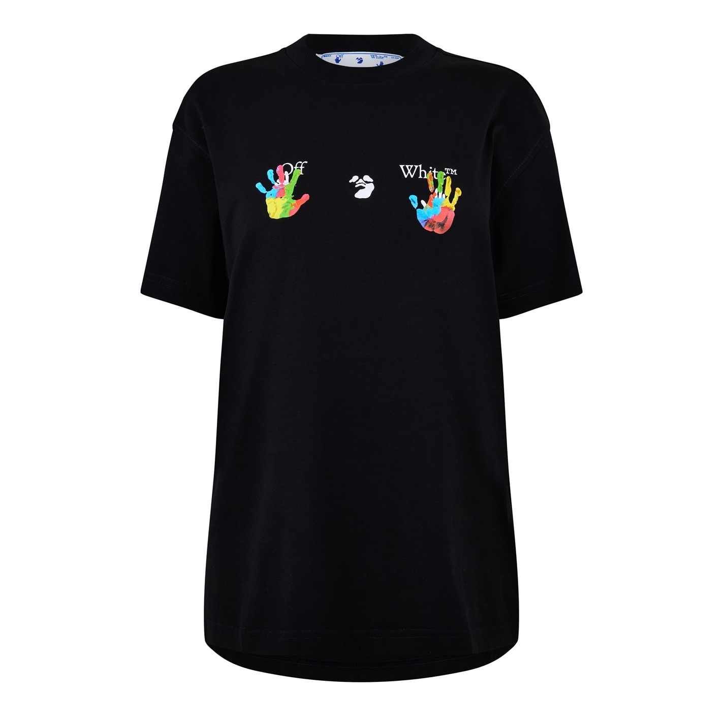 Tricou cu logo OFF alb Off Swim femei negru