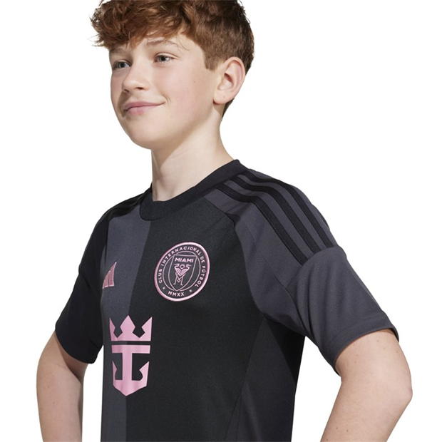 Tricou Deplasare adidas Inter Miami 2025 2026 Juniors negru