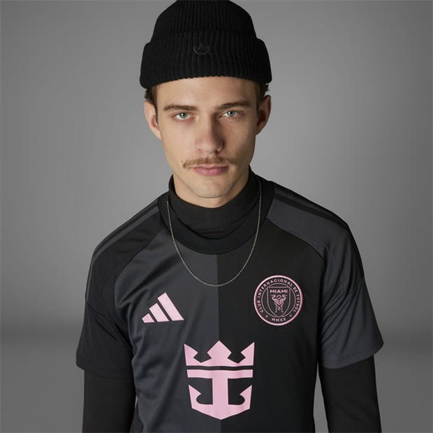 Tricou Deplasare adidas Inter Miami 2025 2026 pentru adulti negru