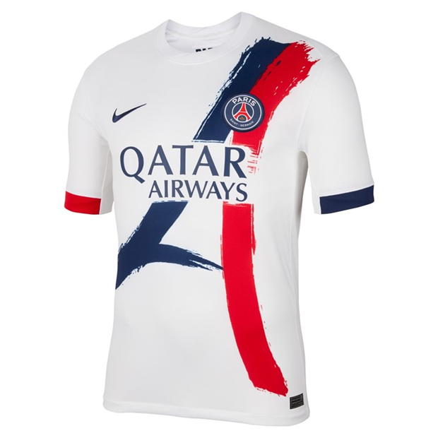 Tricou Deplasare Nike Paris Saint-Germain 2024 2025 pentru adulti alb