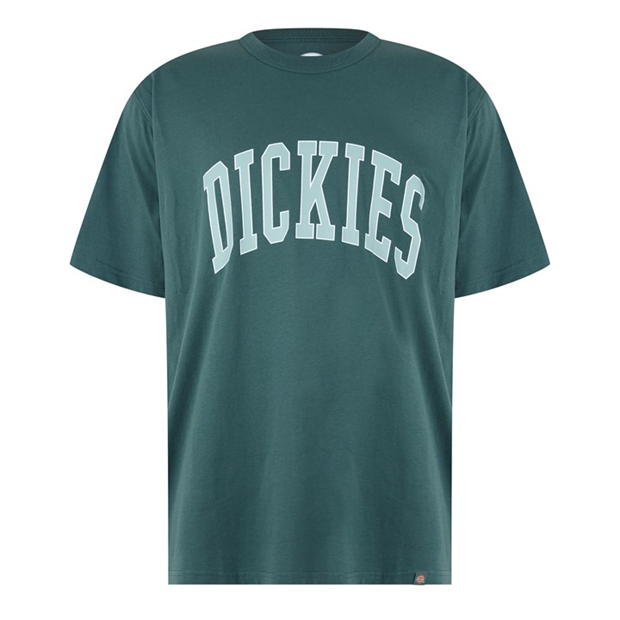 Tricou Dickies Aitkin verde srf negru