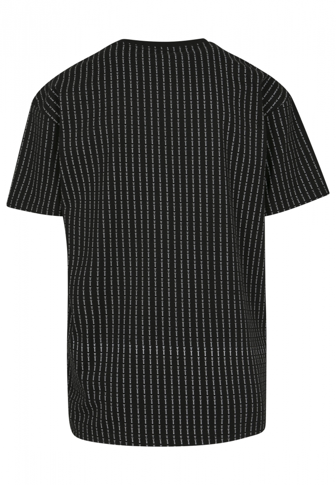 Tricou dungi Wu Wear Pin negru