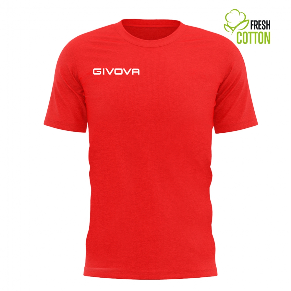 Tricou Echipament casual sport FRESH Givova rosu