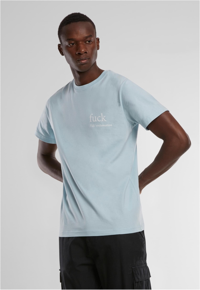 Tricou FCK albastru deschis Mister Tee