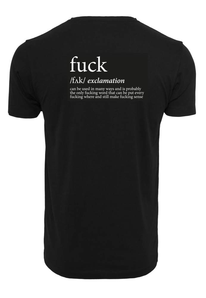 Tricou FCK negru Mister Tee