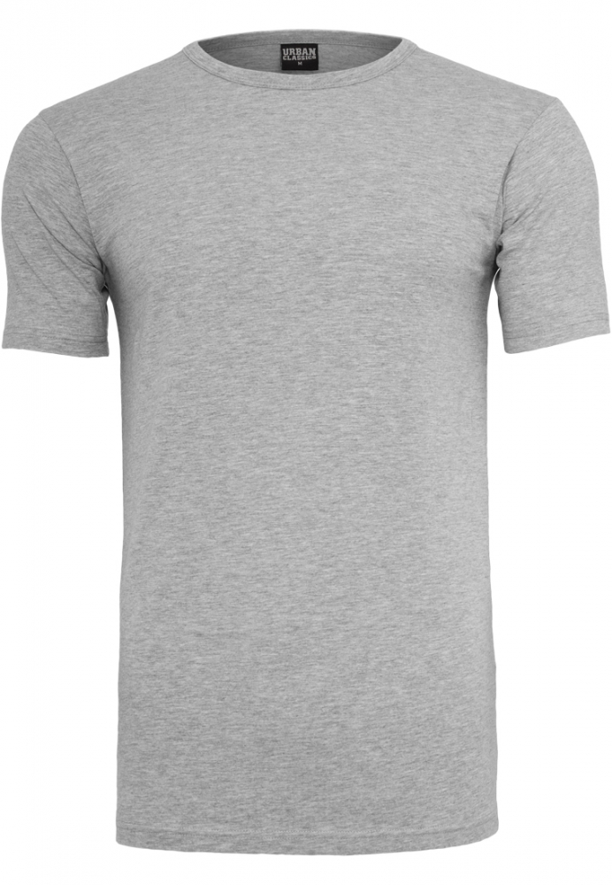 Tricou Fitted Stretch gri Urban Classics