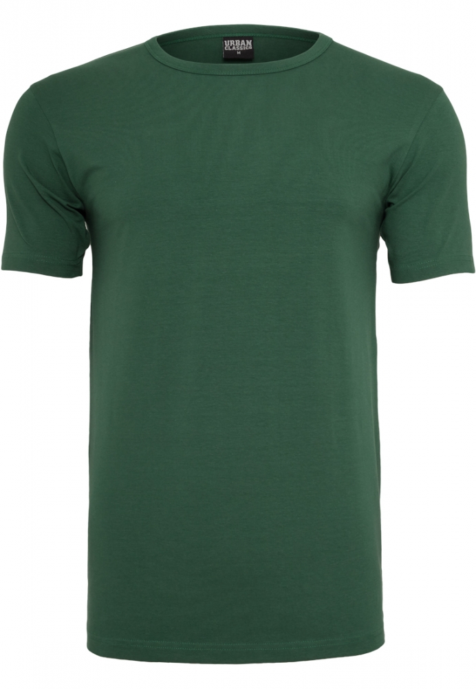 Tricou Fitted Stretch verde Urban Classics