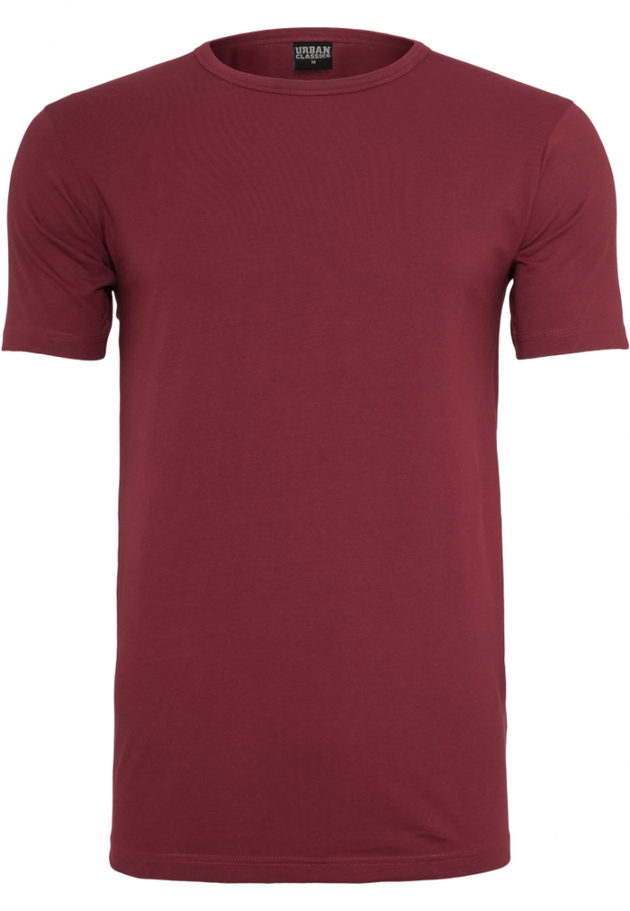 Tricou Fitted Stretch visiniu Urban Classics