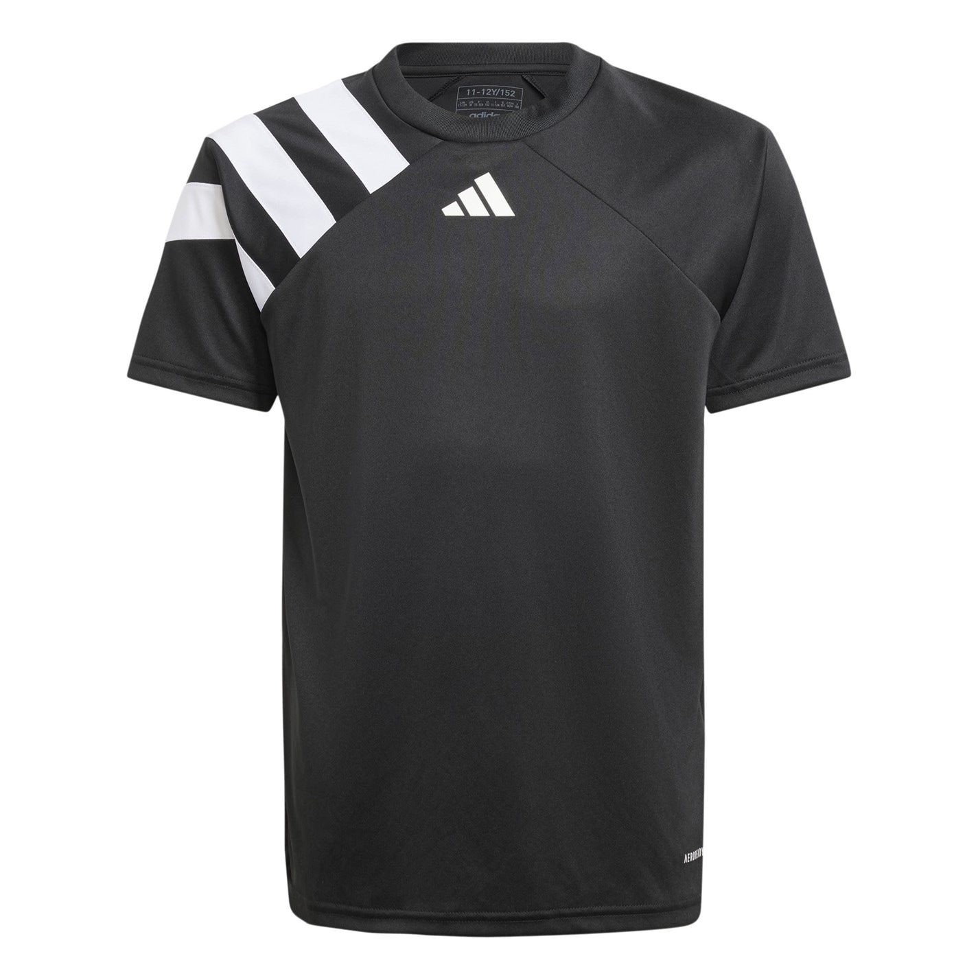 Tricou fotbal adidas Fortore 23 Juniors negru alb