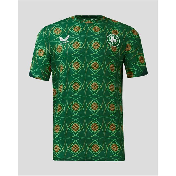 Tricou fotbal Castore Republic of Ireland 2024 pentru adulti verde