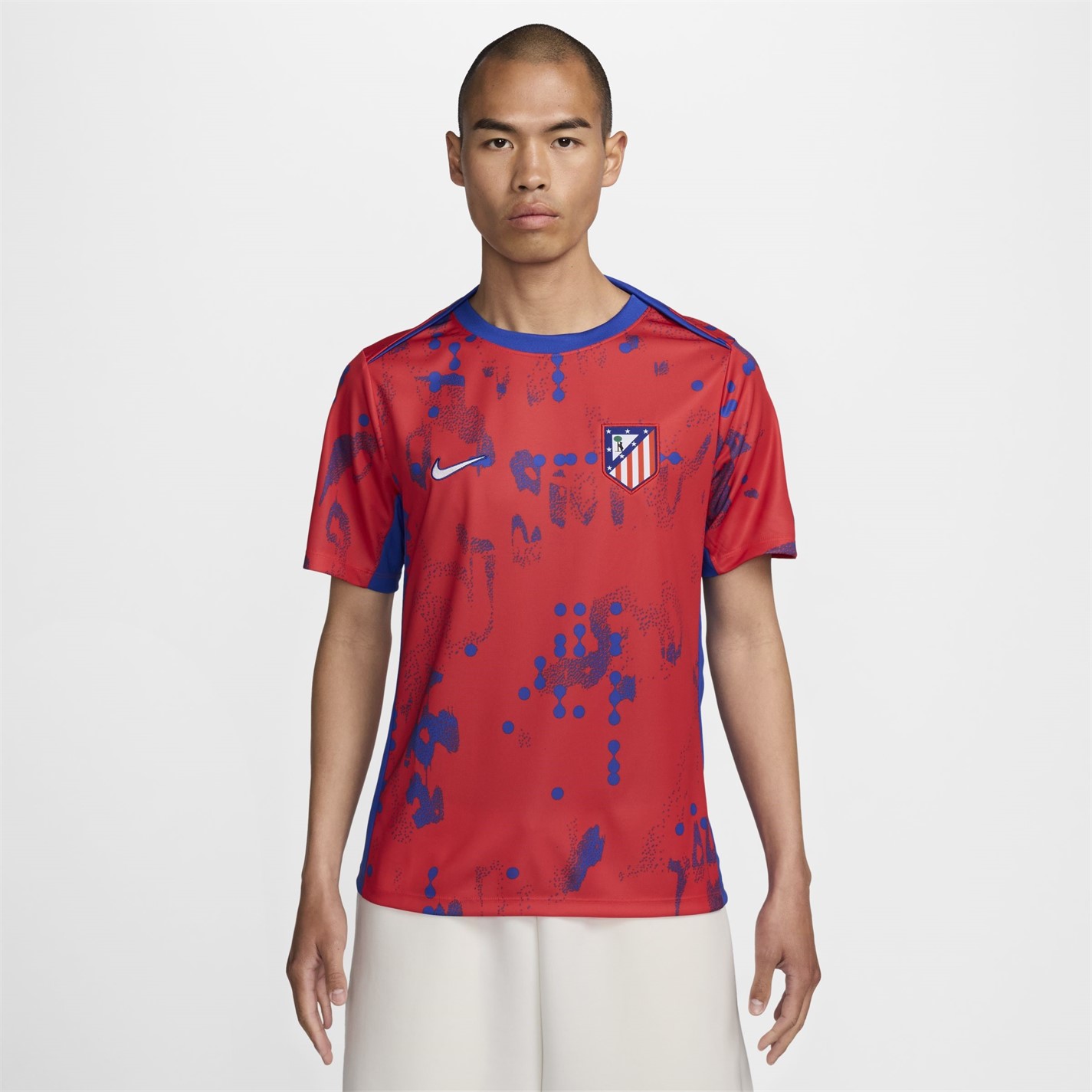 Tricou fotbal Nike Atletico Madrid Acasa 2024 2025 pentru adulti rosu