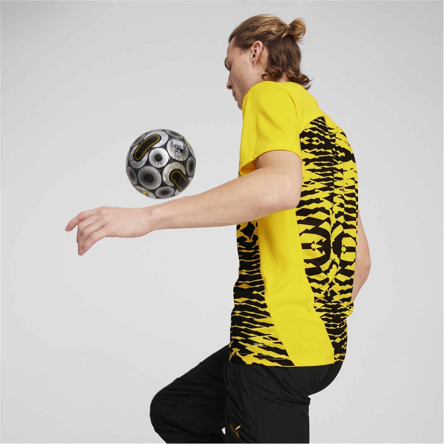 Tricou fotbal Puma Borussia Dortmund 2024 2025 pentru adulti galben