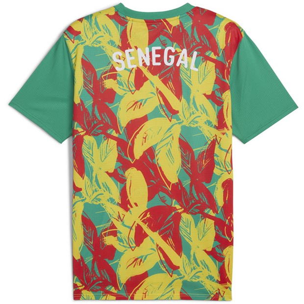 Tricou fotbal Puma Senegal 2025 pentru adulti verde galben