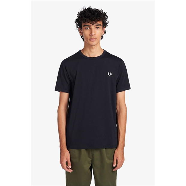 Tricou Fred Perry Ringer bleumarin