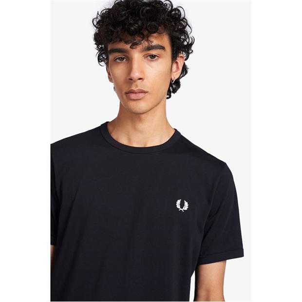 Tricou Fred Perry Ringer bleumarin