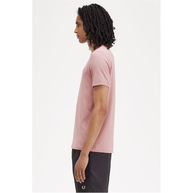 Tricou Fred Perry Ringer pudrat roz s51