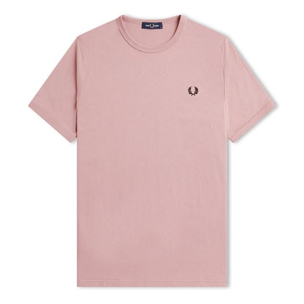 Tricou Fred Perry Ringer pudrat roz s51