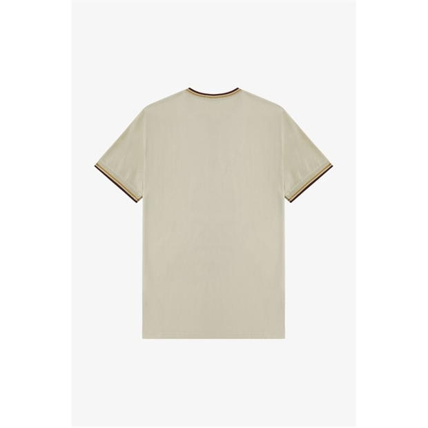 Tricou Fred Perry Twin Tipped bej