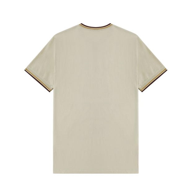 Tricou Fred Perry Twin Tipped bej