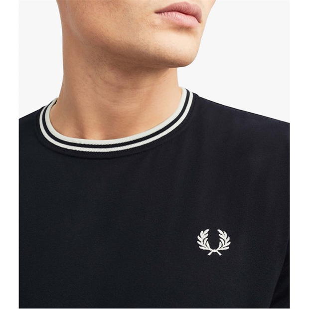 Tricou Fred Perry Twin Tipped bleumarin