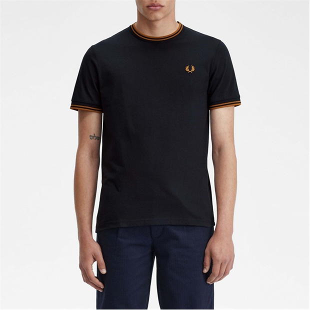 Tricou Fred Perry Twin Tipped bleumarin dkcarml