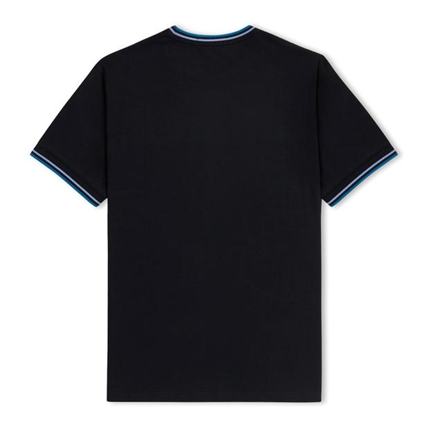 Tricou Fred Perry Twin Tipped negru gri v18