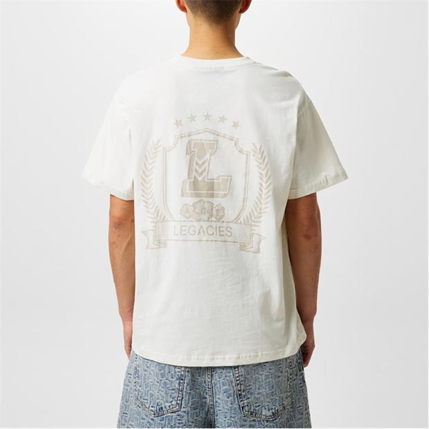 Tricou Geaca Legacies of Arms vintage alb