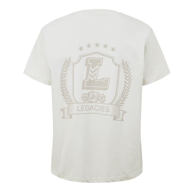 Tricou Geaca Legacies of Arms vintage alb