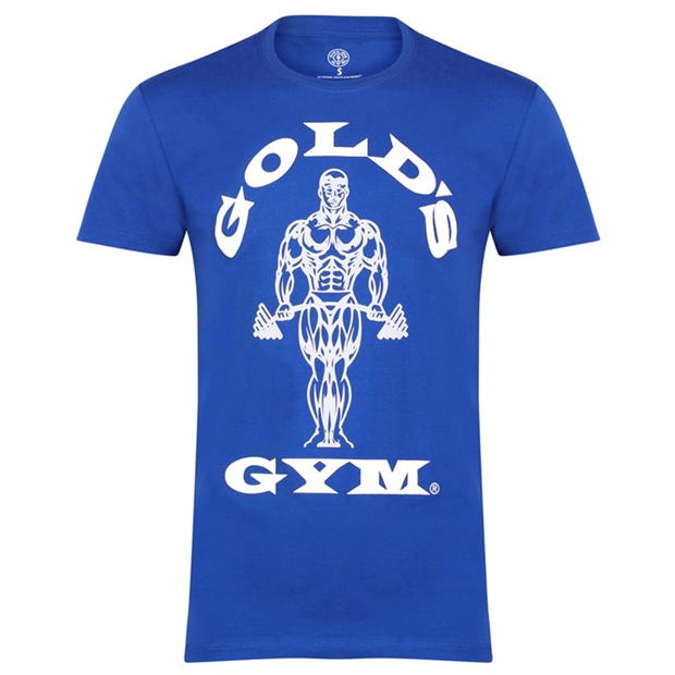 Tricou Golds sala sala Muscle Joe pentru Barbati albastru roial