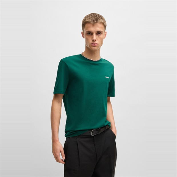 Tricou Hugo Dero inchis verde