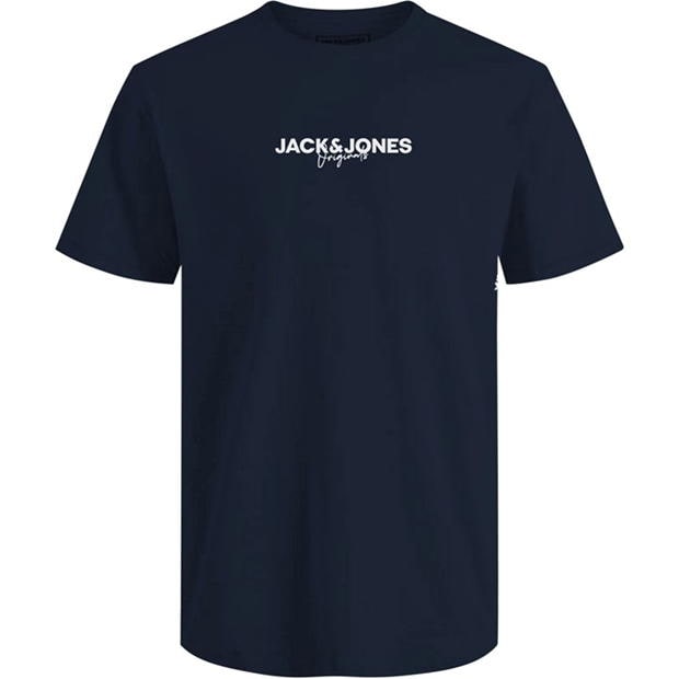 Tricou Jack and Jones 5-. maneca scurta pentru Barbati alb gri bleumarin oliv bej