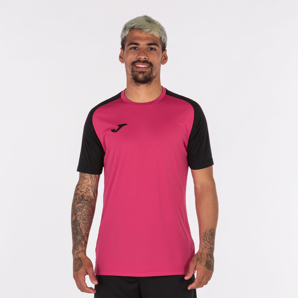 Tricou Joma Academy Iv cu Maneca Scurta Fuchsia negru fucsia