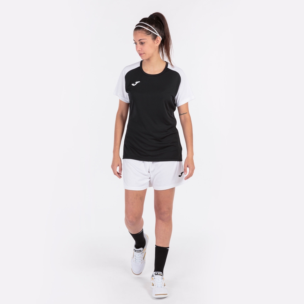 Tricou Joma Academy Iv cu Maneca Scurta negru alb