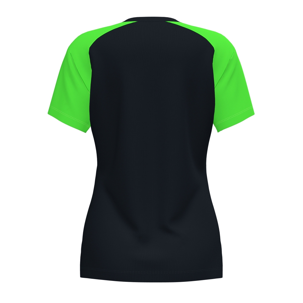 Tricou Joma Academy Iv cu Maneca Scurta negru Fluor verde fosforescent