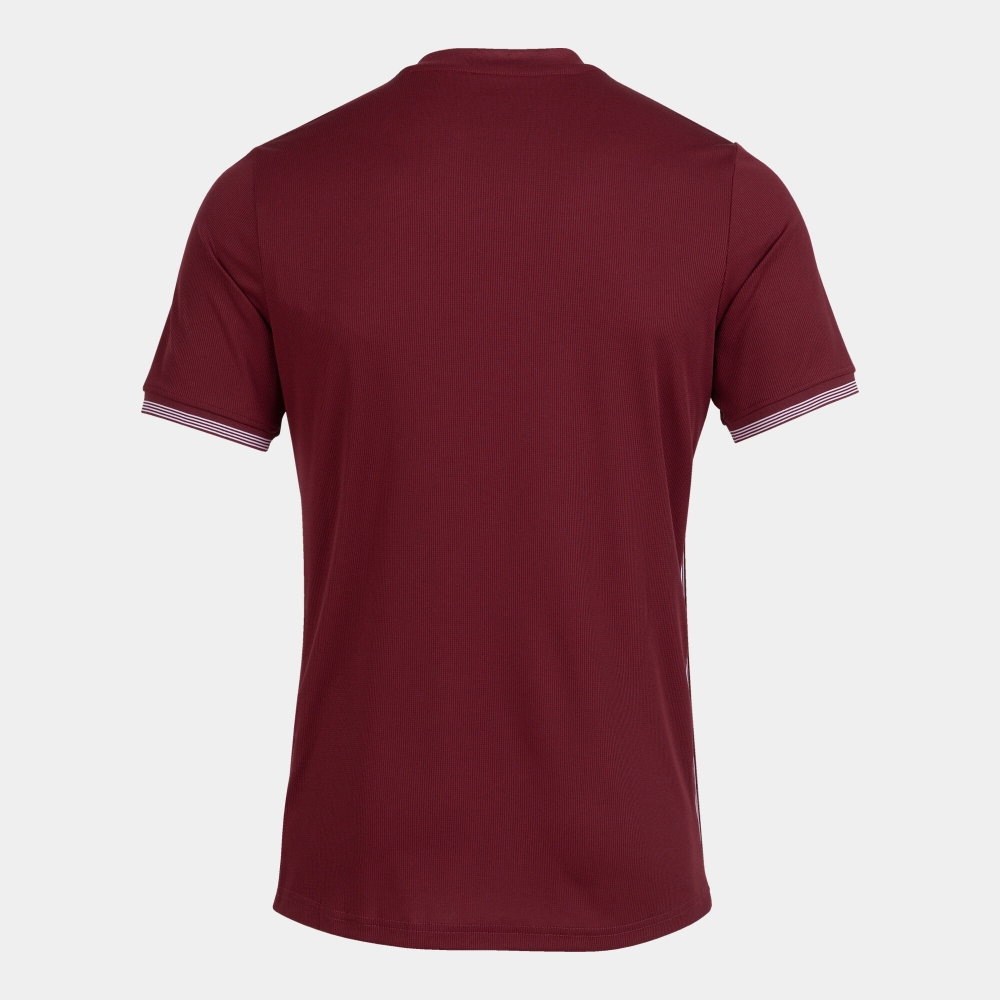 Tricou Joma Campus III visiniu cu maneca scurta rosu burgundy