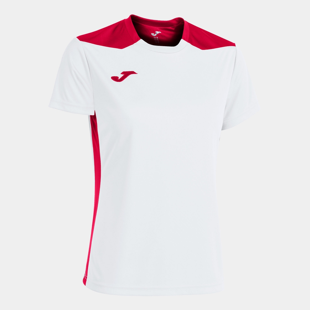 Tricou Joma Championship Vi cu Maneca Scurta alb rosu