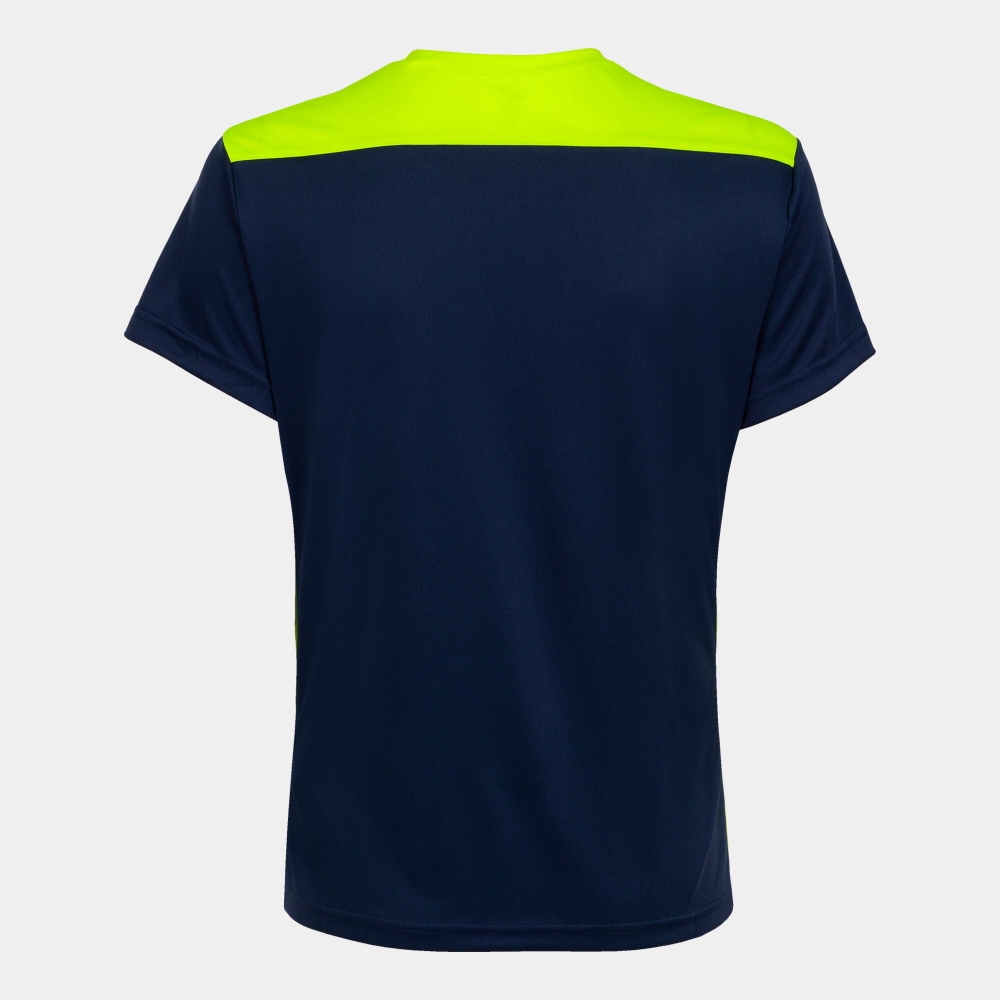 Tricou Joma Championship Vi cu Maneca Scurta bleumarin Fluor galben