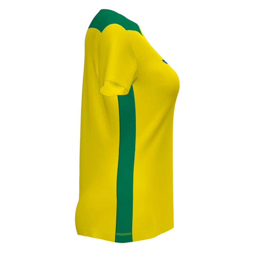 Tricou Joma Championship Vi cu Maneca Scurta galben verde