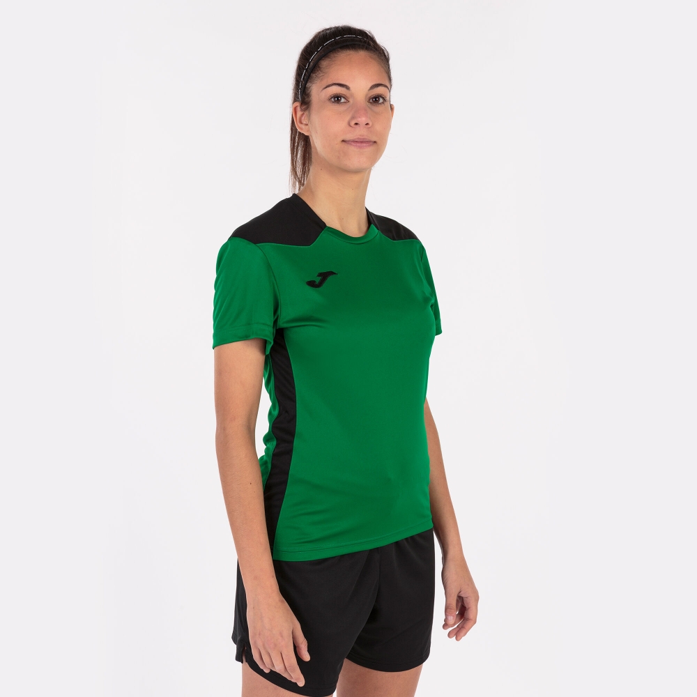 Tricou Joma Championship Vi cu Maneca Scurta verde negru